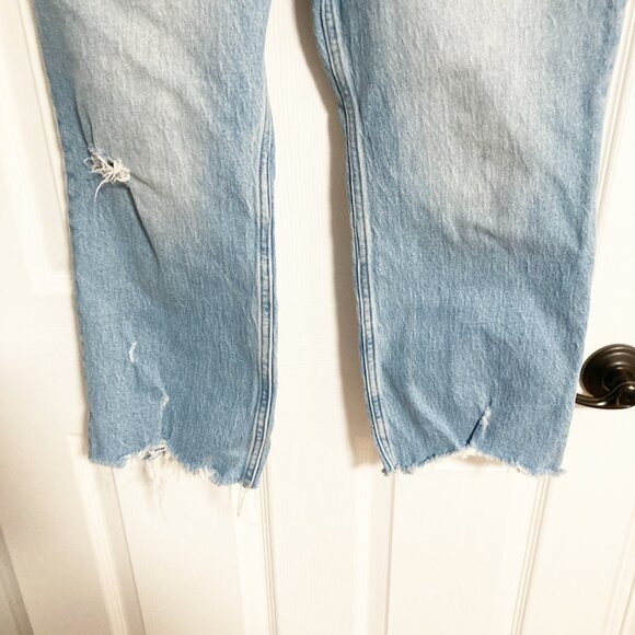 Abercrombie & Fitch The Kick Flare Ultra High Rise Curve Love Size 30/10S - Picture 4 of 9